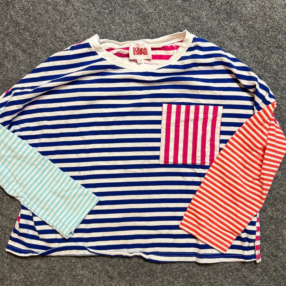 Solid & Striped Top